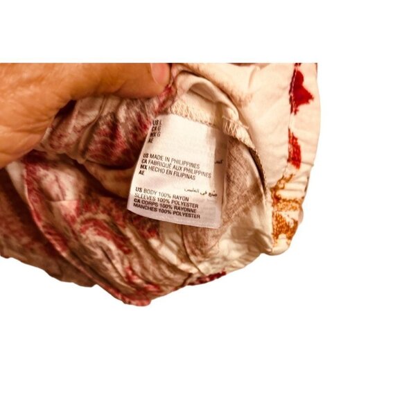 JM Collection Design Womens Blouse Neo Colorful Size Large Sku 2353 - Picture 12 of 15